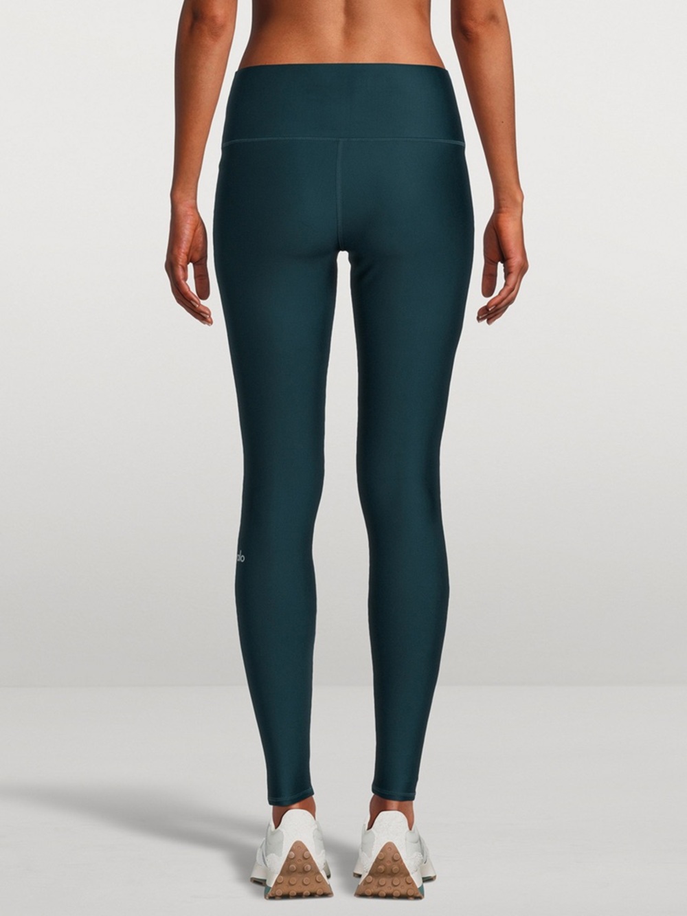 ALO Yoga High-Waist Mystic Green Full Length Airlift Leggings Small
